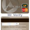 Editable USA PNC Bank MasterCard Templates in PSD Format