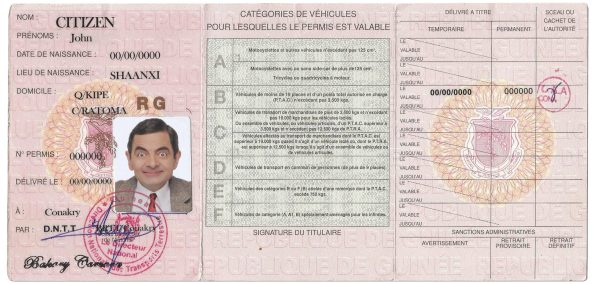 Fake Guinea Driver License Template scaled 600x284 - Cart