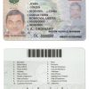 Fake Liberia Driver License Template