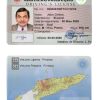 Fake Timor-Leste Driver License Template