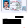 Fake USA Indiana Driver License Template | PSD Layer-Based