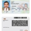 Fake USA Maine state Driver License Template