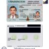 Fake USA Washington Driver License Template | PSD Layer-Based