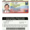 Fake Venezuela Driver License Template | PSD Layer-Based