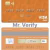 Fillable Egypt Bank of Alexandria visa debit card Templates | Layer-Based PSD