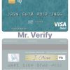 Fillable Egypt HSBC Bank visa debit card Templates | Layer-Based PSD