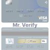 Fillable Ireland Bank of Ireland visa card Templates | Layer-Based PSD