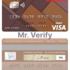 Fillable Jamaica Scotiabank visa card Templates | Layer-Based PSD