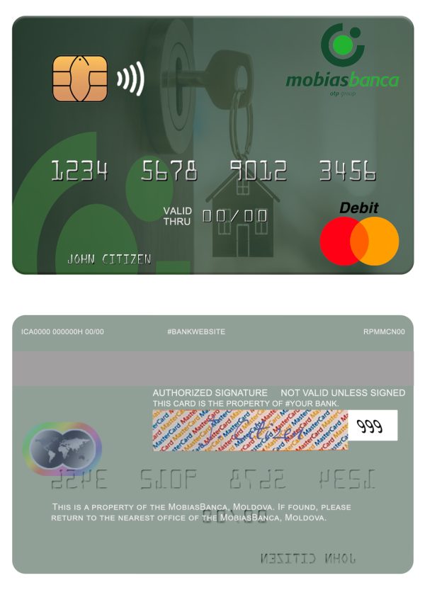 Fillable Moldova MobiasBanca bank mastercard Templates 600x833 - Cart