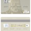 Fillable Mongolia Chinggis Khaan bank visa debit card Templates | Layer-Based PSD