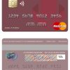 Fillable Myanmar Yoma Bank Limited mastercard Templates | Layer-Based PSD