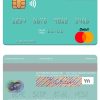 Fillable Netherlands ABN AMRO Bank mastercard credit card Templates | Layer-Based PSD