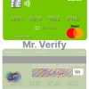 Fillable New Zealand Kiwibank mastercard credit card Templates | Layer-Based PSD