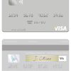 Fillable Sao Tome and Principe Afriland First Bank visa debit card Templates | Layer-Based PSD