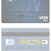 Fillable Saudi Arabia The Saudi British Bank visa debit card Templates | Layer-Based PSD