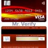 Fillable USA BB&T Corp. bank visa classic card Templates | Layer-Based PSD