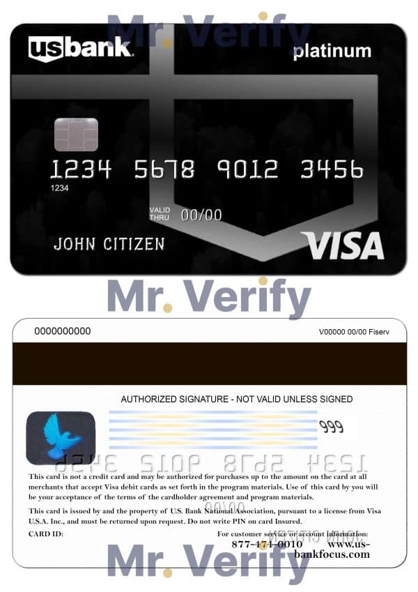 American Express Bank Credit Card psd template