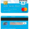 Fillable United Kingdom WestStein bank mastercard credit card Templates | Layer-Based PSD