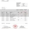 France HSBC bank statement template in .doc and .pdf format