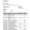 Germany Commerzbank bank statement template in Word and PDF format
