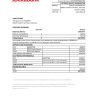 Germany Dekabank bank statement Excel and PDF template