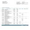 Germany N26 bank statement template in Excel and PDF format