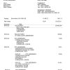 Germany Oldenburgische bank statement, Word and PDF template, 3 pages