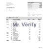 Greece HSBC bank statement easy to fill template in Excel and PDF format