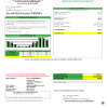 USA Colorado Holy Cross Energy utility bill template in Word and PDF format