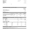 Hong Kong HSBC The Hongkong and Shanghai Banking Corporation Personal Integrated Account Statement template in Word and PDF format (2 pages)
