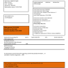Hungary FIDESZ easy to fill utility bill template in Word and PDF format