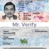 Slovenia ID template in PSD format