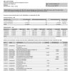 India ICICI Bank statement template in Word and PDF format (2 pages)