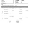 Indonesia BCA bank statement, Word and PDF template, 6 pages