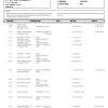 Indonesia BCA bank statement, Word and PDF template, 6 pages