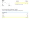 Ireland Microsoft Ireland Operations Limited invoice Word and PDF template, 2 pages