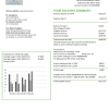 Israel Green Energy Association of Israel utility bill template in Word and PDF format (doc)