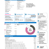 Italy Enel Energia utility bill template in Word and PDF format