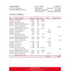 Italy Unicredit bank statement Excel and PDF template