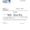 Download Kuwait National Bank Reference Letter Templates | Editable Word