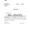 Download Kyrgyzstan OJSC Bakai Bank Reference Letter Templates | Editable Word
