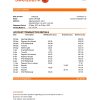 Latvia Swedbank bank statement easy to fill template in .xls and .pdf file format
