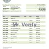Liberia Central Bank of Liberia bank statement template in Word and PDF format