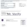 Libya General Electric Company electricity utility bill template in Word and PDF format