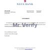 Download Liechtenstein Neue Bank Reference Letter Templates | Editable Word