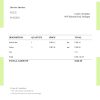 USA Lifeline Corporation invoice template in Word and PDF format, fully editable, version 1