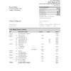 Luxembourg HSBC bank statement easy to fill template in Excel and PDF format