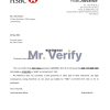 Download Luxembourg HSBC Bank Reference Letter Templates | Editable Word