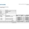 Malaysia Affin Bank statement Excel and PDF template