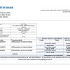 Malaysia Affin bank statement template in Word and PDF format